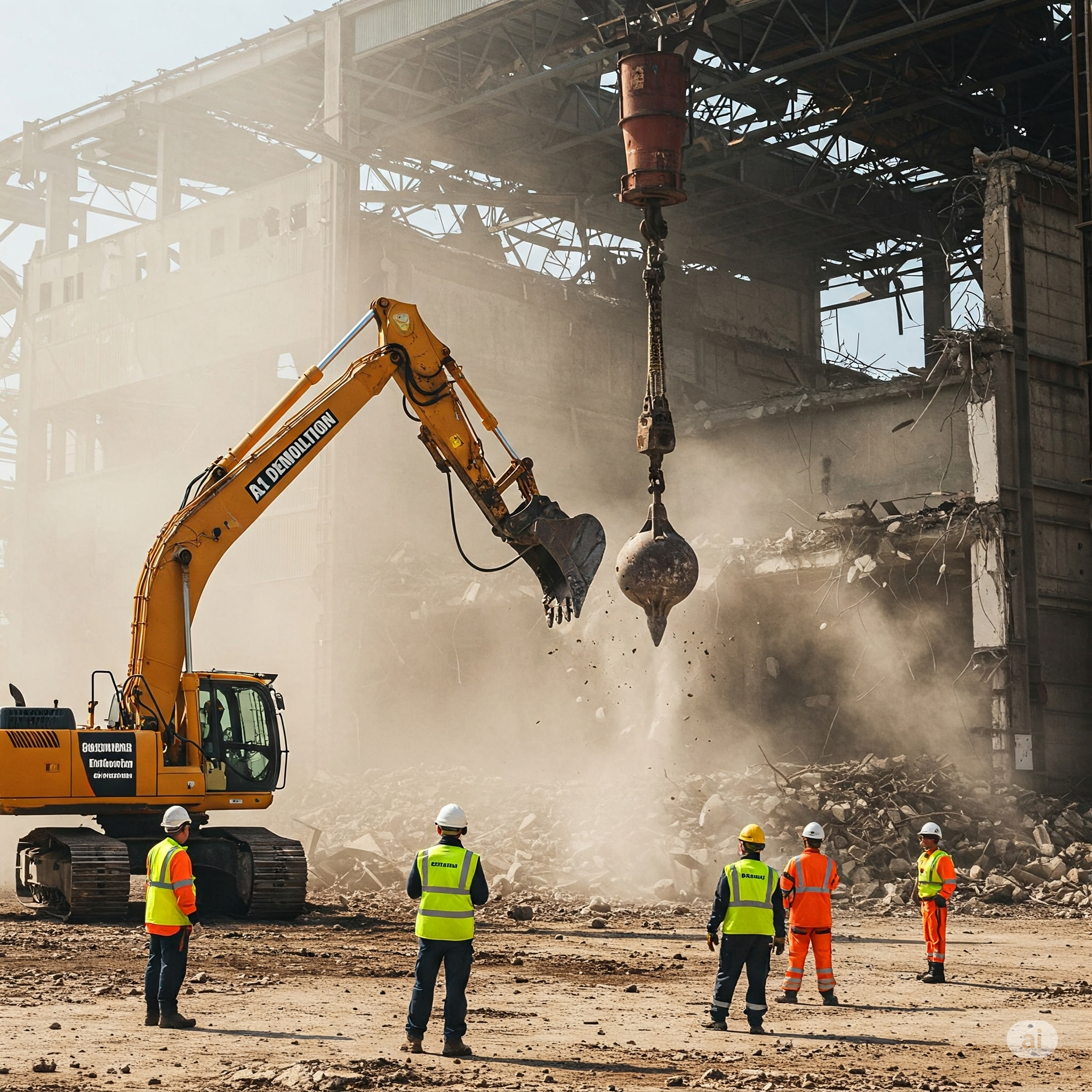 High risky Industrial Demolition near you in Hassan , Mysore, Chikkamagalur, Tumkur , Shivamogga, Banglore and in Karnataka.