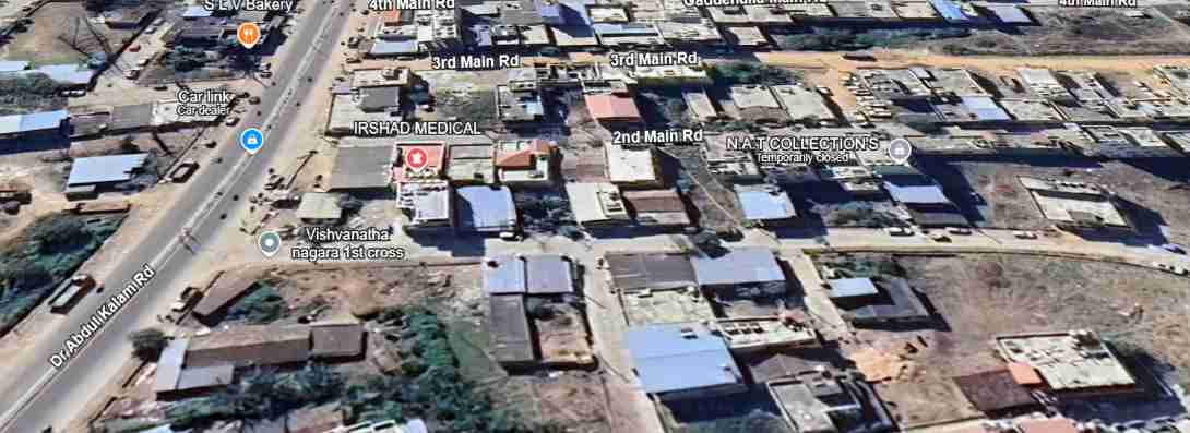 Hassan, 80 feet road , APJ Abdul kalam Road , Gadde halla, Santhepette
