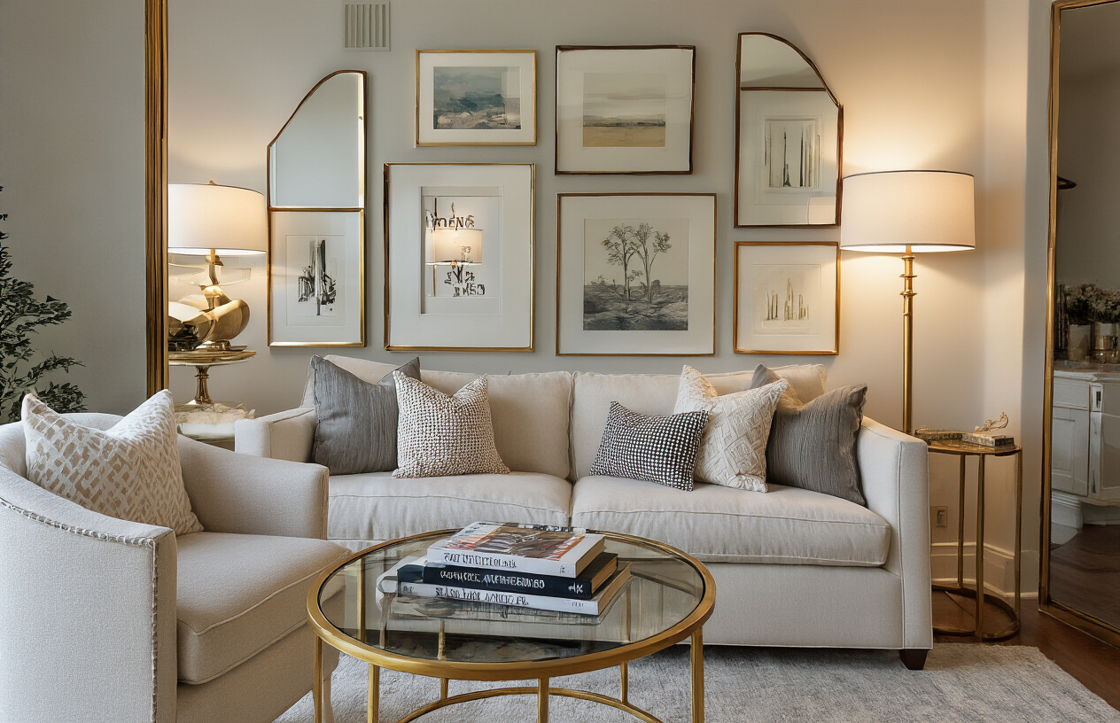 Mirror and Art Placement Strategies